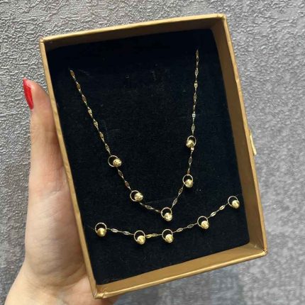 گردنبند گوی حلقه ای