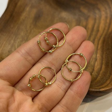 گوشواره حلقه ای گوی البرنادو