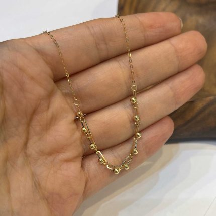 گردنبند گوی و هرمس سبک